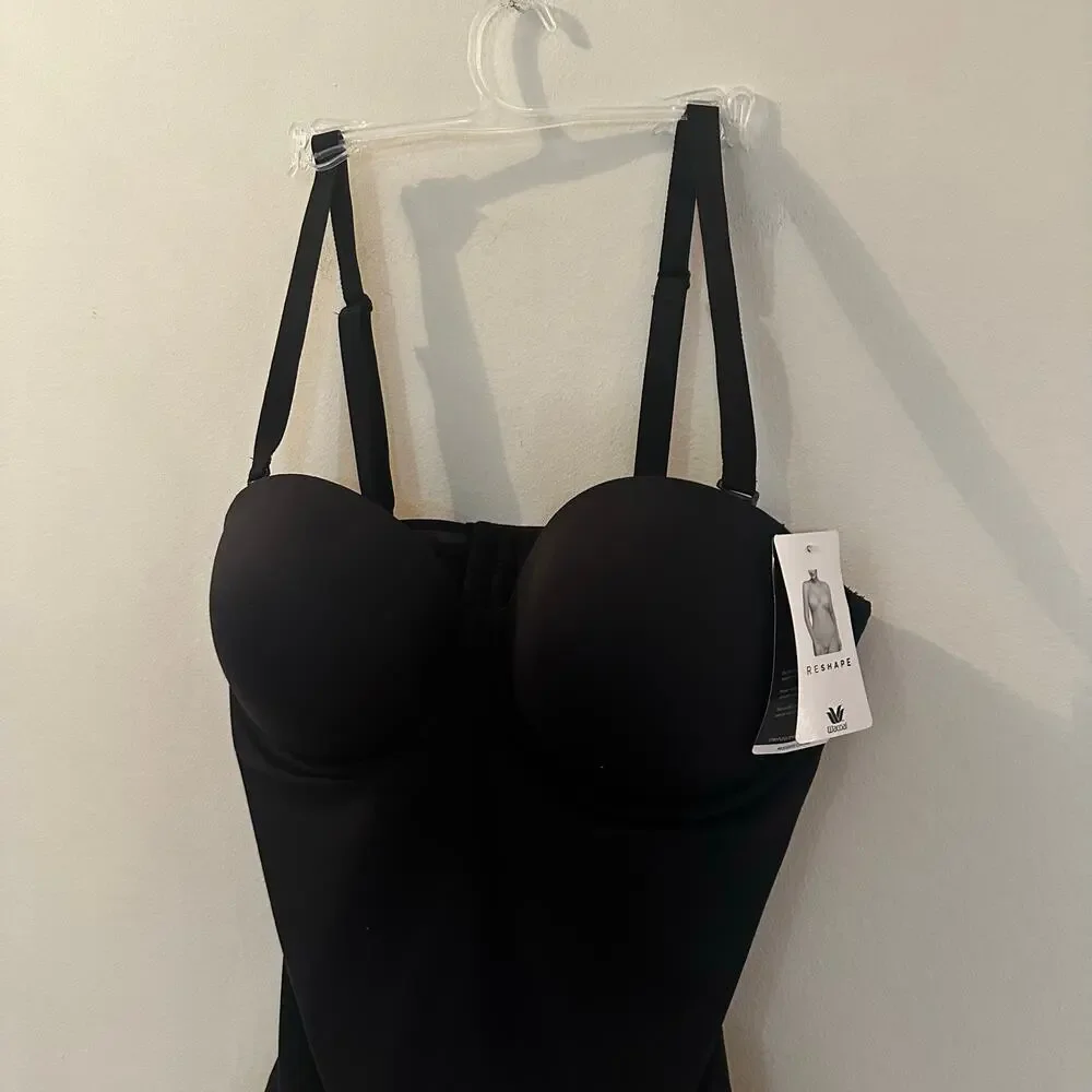 NEW Wacoal Reshape Strapless Shapewear sz 36DD Wacoal 801219 Black - Picture 7 of 10